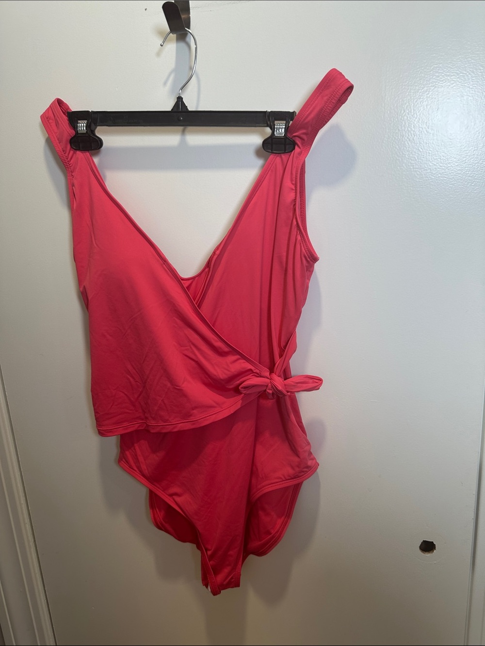 Tommy Bahama Coral Pink Wrap-Side One-Piece Swimsuit (57)